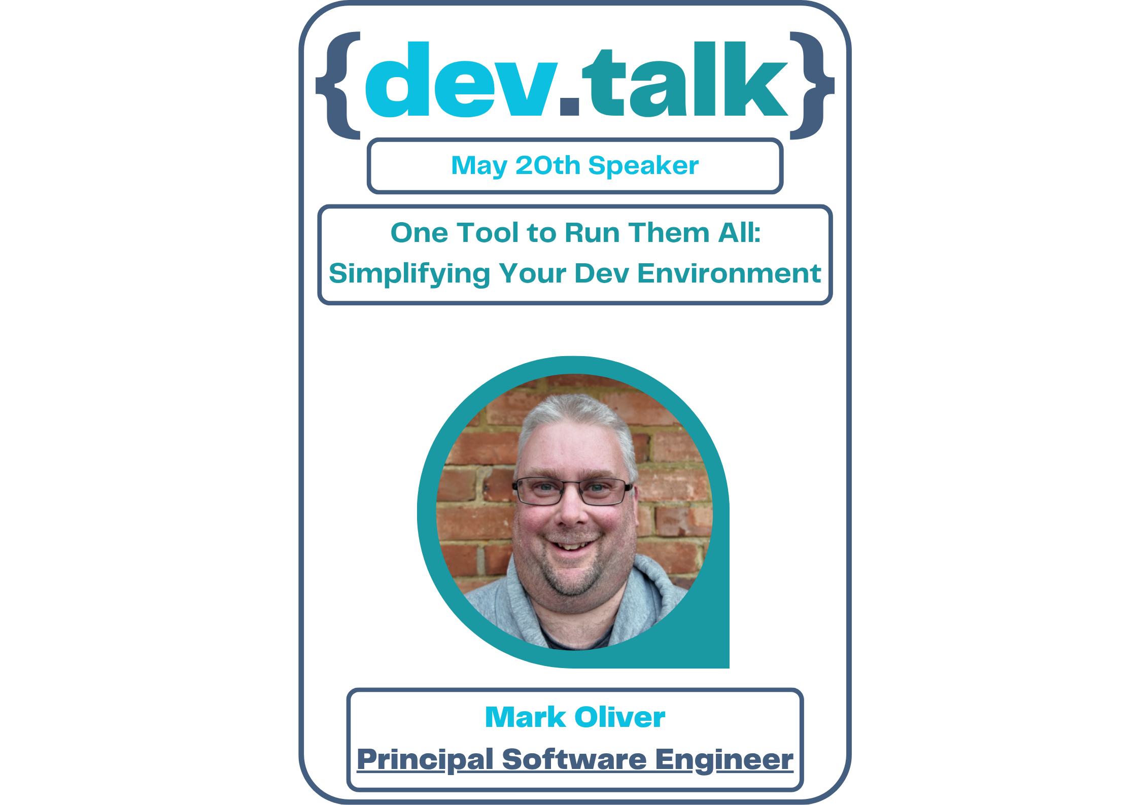 Mark Oliver Speaker headshot
